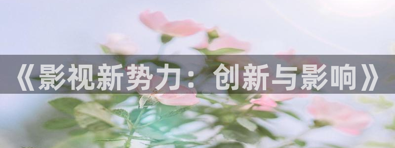 请回答1988在线观看免费观看西瓜：《影视新势力：创新与影响》